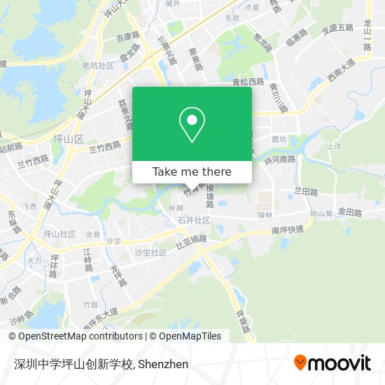 深圳中学坪山创新学校 map