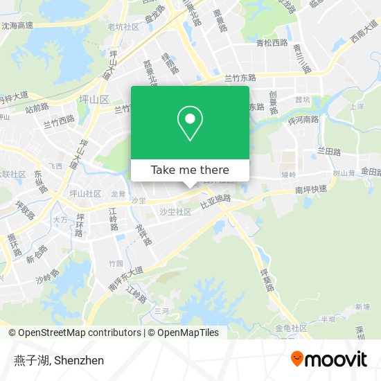 燕子湖 map