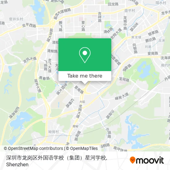 深圳市龙岗区外国语学校（集团）星河学校 map