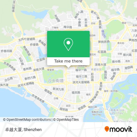 卓越大厦 map