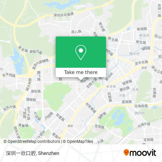 深圳一欣口腔 map