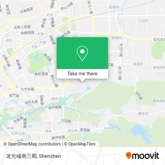 龙光城南三期 map