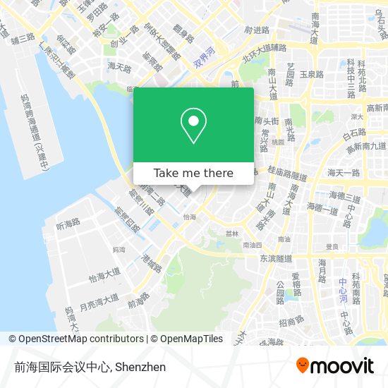 前海国际会议中心 map