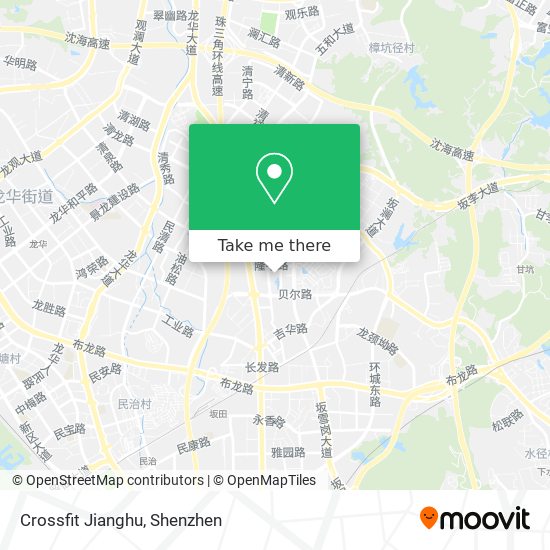 Crossfit Jianghu map