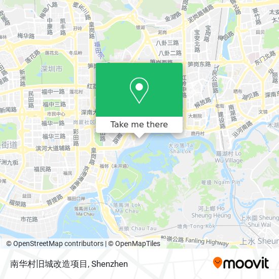 南华村旧城改造项目 map