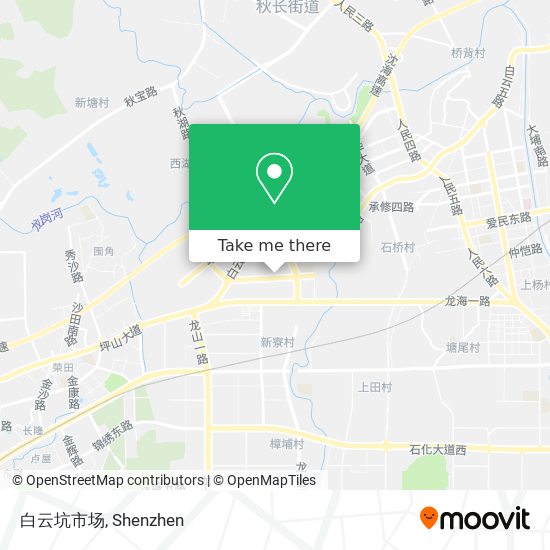 白云坑市场 map
