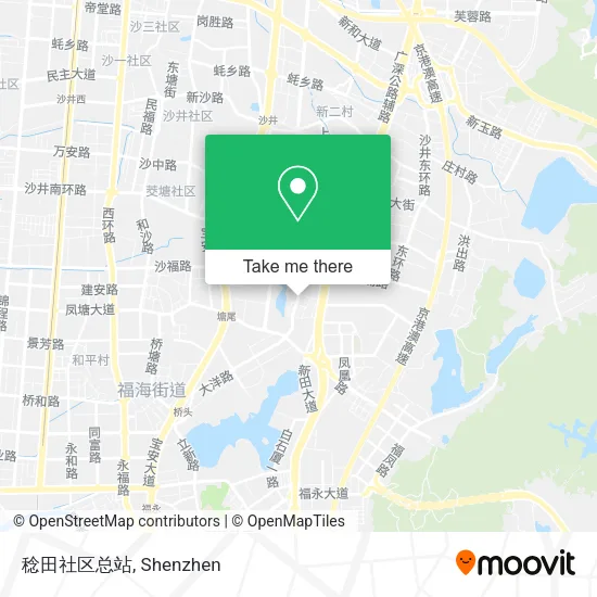 稔田社区总站 map