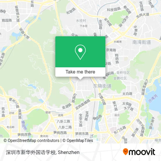 深圳市新华外国语学校 map