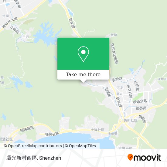 壩光新村西區 map