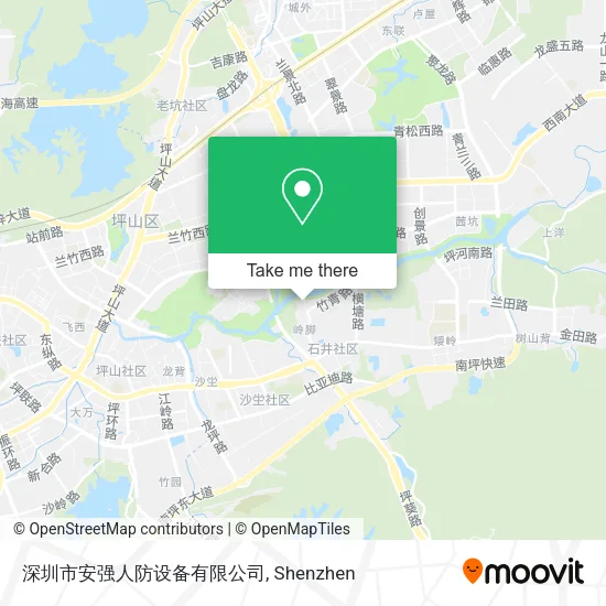 深圳市安强人防设备有限公司 map