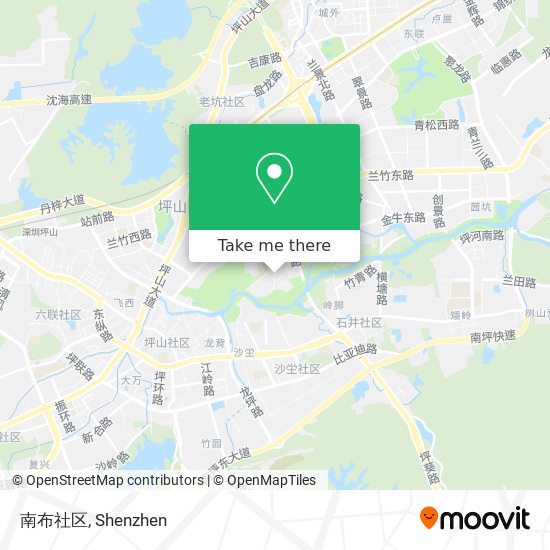 南布社区 map