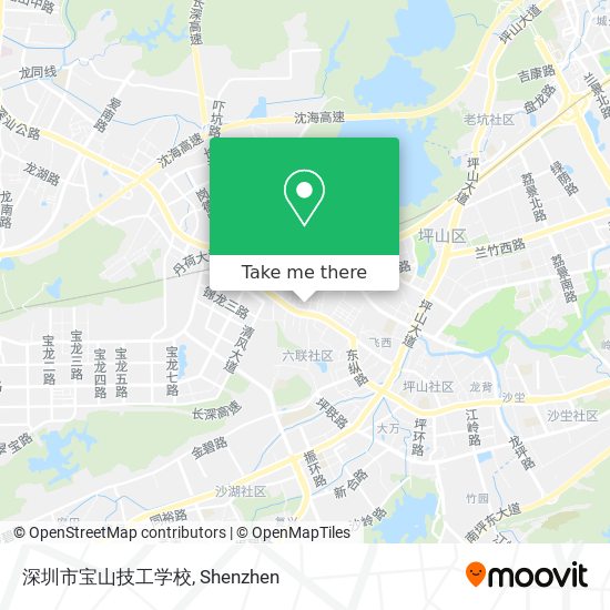 深圳市宝山技工学校 map