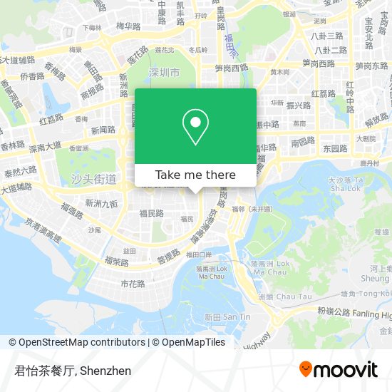 君怡茶餐厅 map