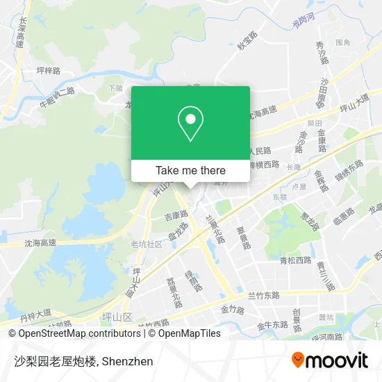 沙梨园老屋炮楼 map