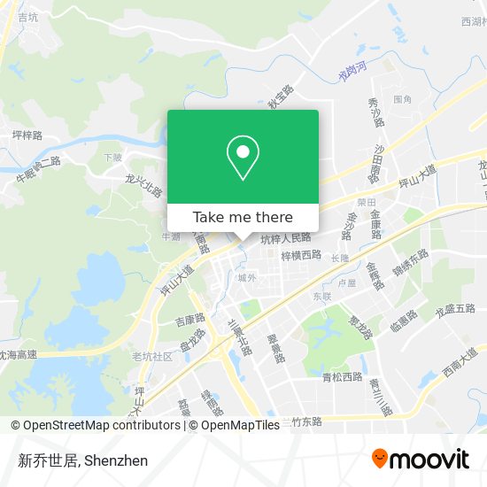 新乔世居 map