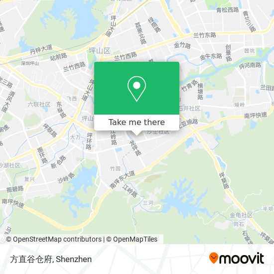 方直谷仓府 map