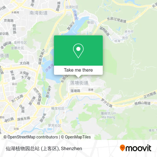 仙湖植物园总站 (上客区) map