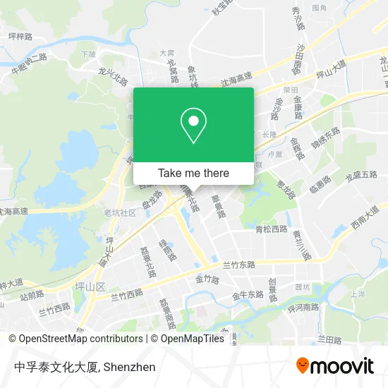 中孚泰文化大厦 map
