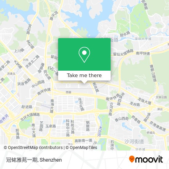 冠铭雅苑一期 map