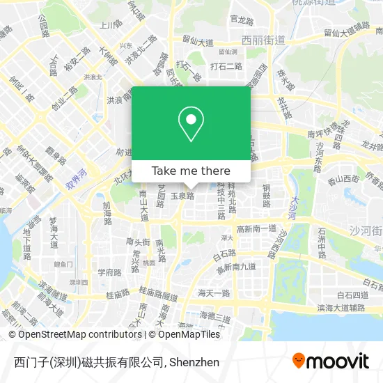 西门子(深圳)磁共振有限公司 map