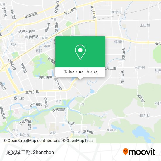 龙光城二期 map