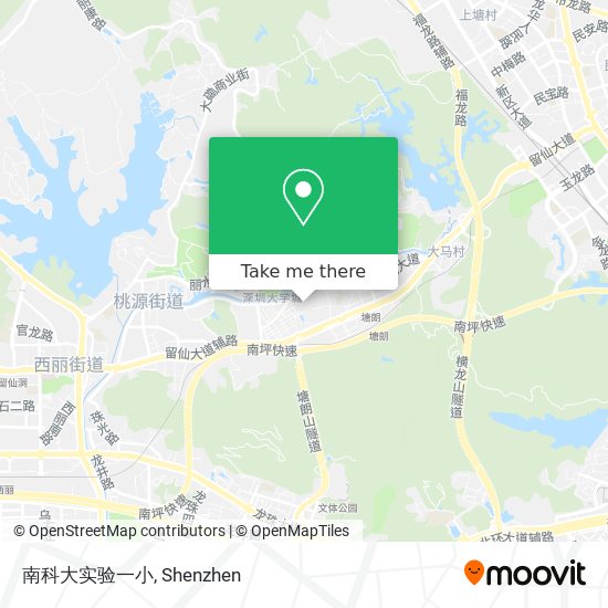南科大实验一小 map