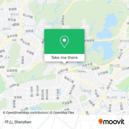 坪山 map