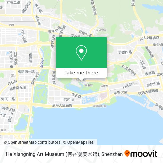 He Xiangning Art Museum (何香凝美术馆) map