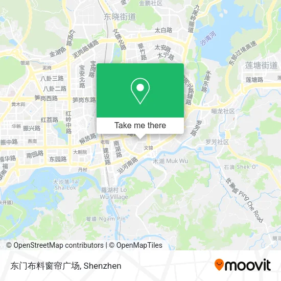 东门布料窗帘广场 map