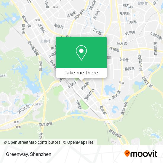 Greenway map