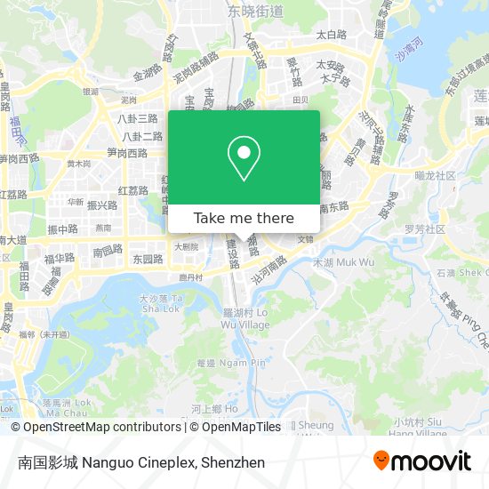 南国影城 Nanguo Cineplex map