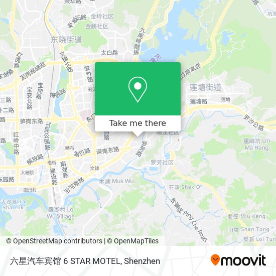六星汽车宾馆 6 STAR MOTEL map