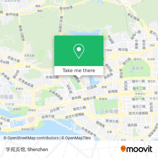 学苑宾馆 map