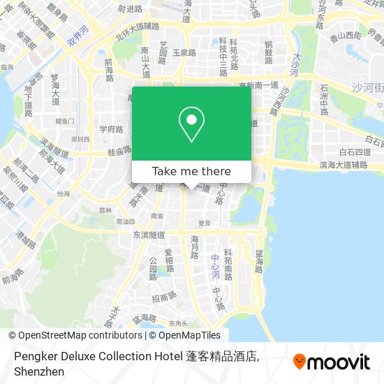 Pengker Deluxe Collection Hotel 蓬客精品酒店 map