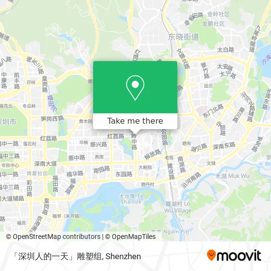 「深圳人的一天」雕塑组 map