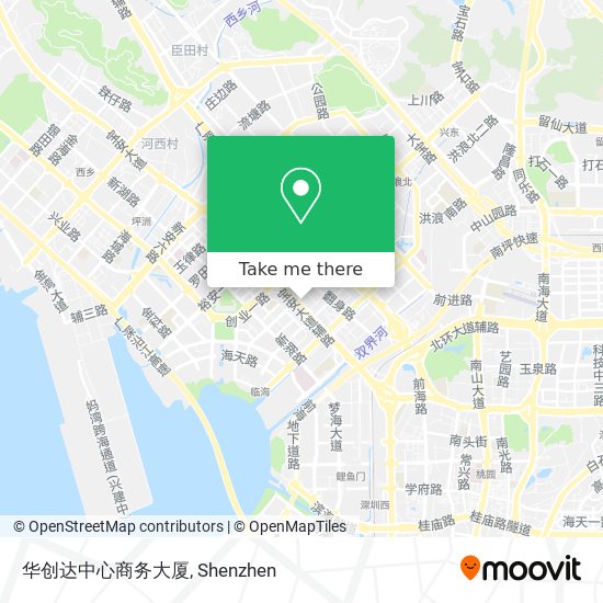 华创达中心商务大厦 map