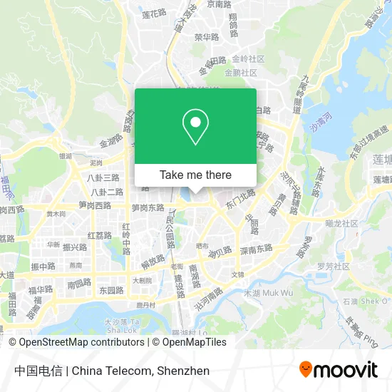 中国电信 | China Telecom map