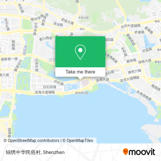 锦绣中华民俗村 map