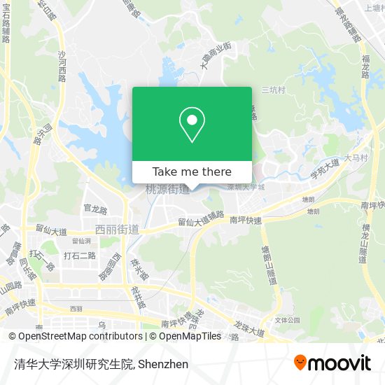 清华大学深圳研究生院 map