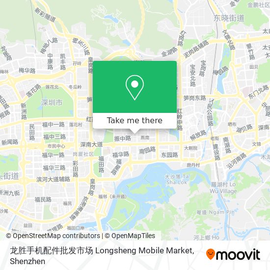 龙胜手机配件批发市场 Longsheng Mobile Market map