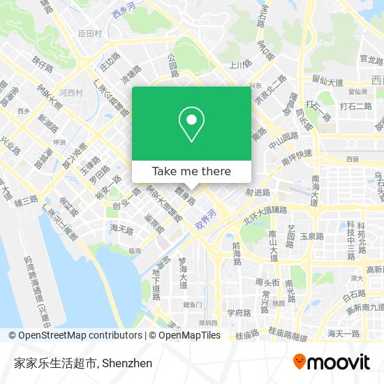 家家乐生活超市 map