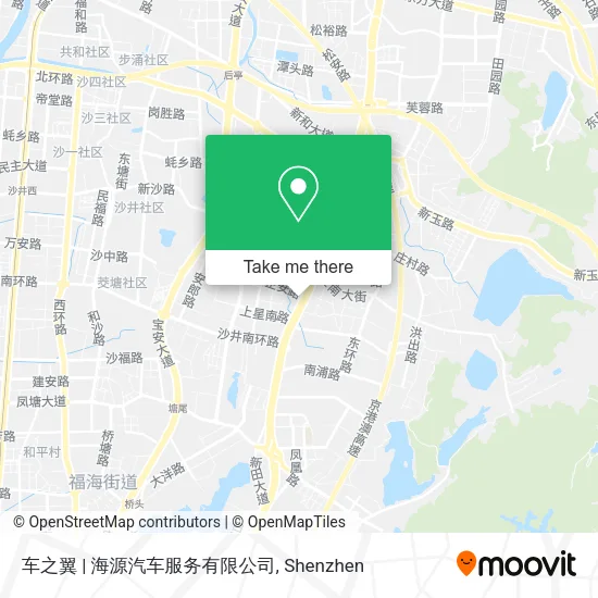 车之翼 | 海源汽车服务有限公司 map