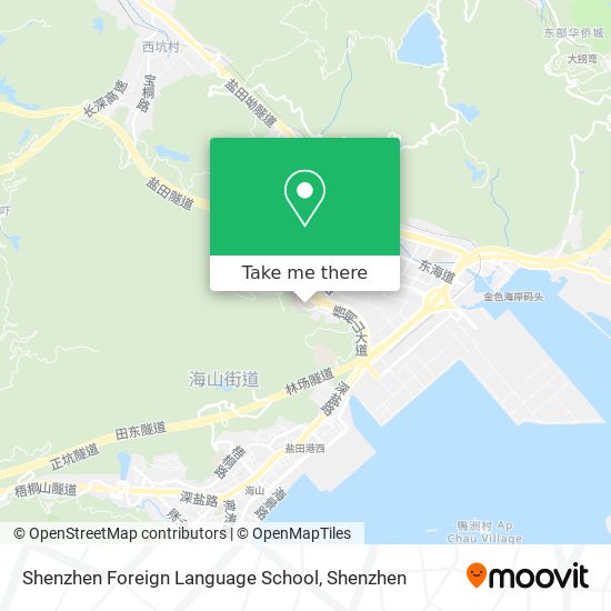 Shenzhen Foreign Language School map