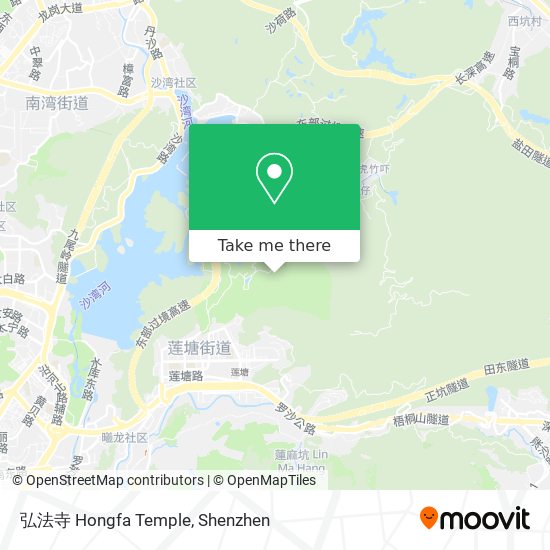 弘法寺 Hongfa Temple map