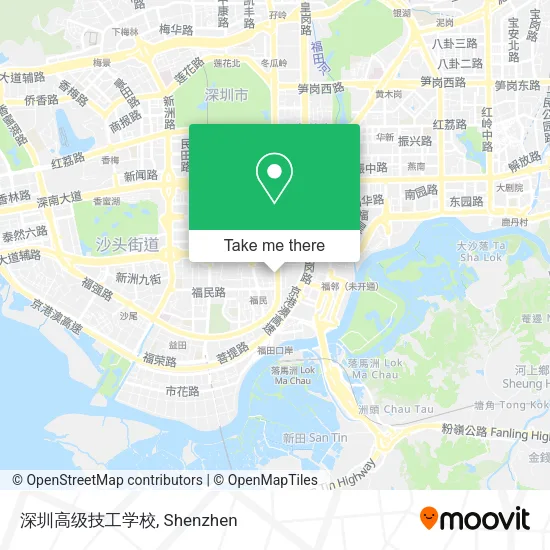 深圳高级技工学校 map