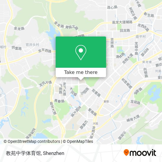 教苑中学体育馆 map