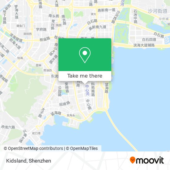 Kidsland map