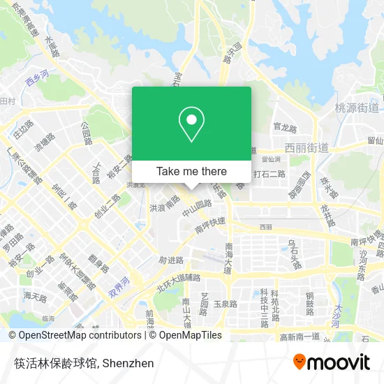 筷活林保龄球馆 map