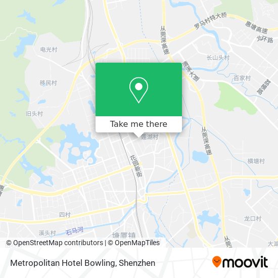 Metropolitan Hotel Bowling map