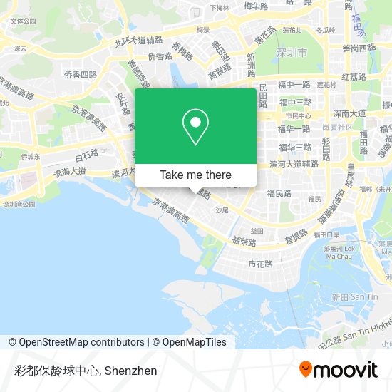 彩都保龄球中心 map